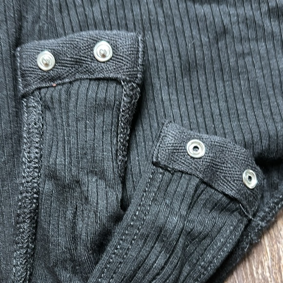 ASTR THE LABEL Priya Halter Bodysuit Black Criss Cross Small - Picture 8 of 10